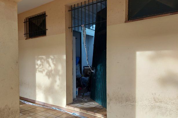 Porta esbotzada