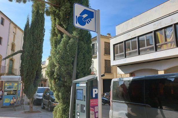 Expenedor de zona blava