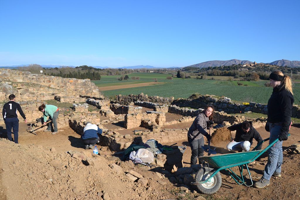 Treballs d'excavació