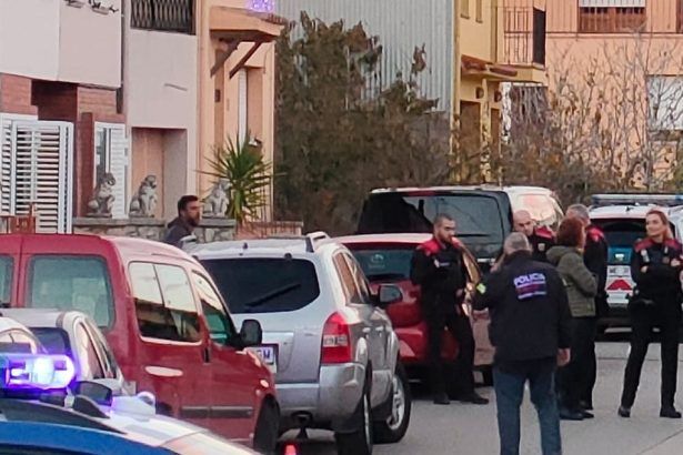 Exterior de la casa, on ha passat el tiroteig