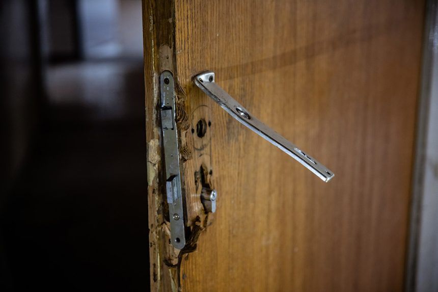 Porta esbotzada