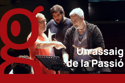 Un assaig de la Passió