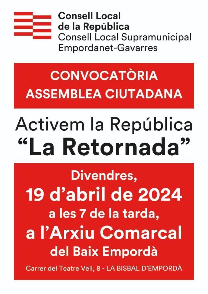 Cartell de l'acte