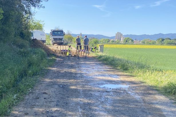 Els efectes de la fuita al camí de Castell d'Empordà