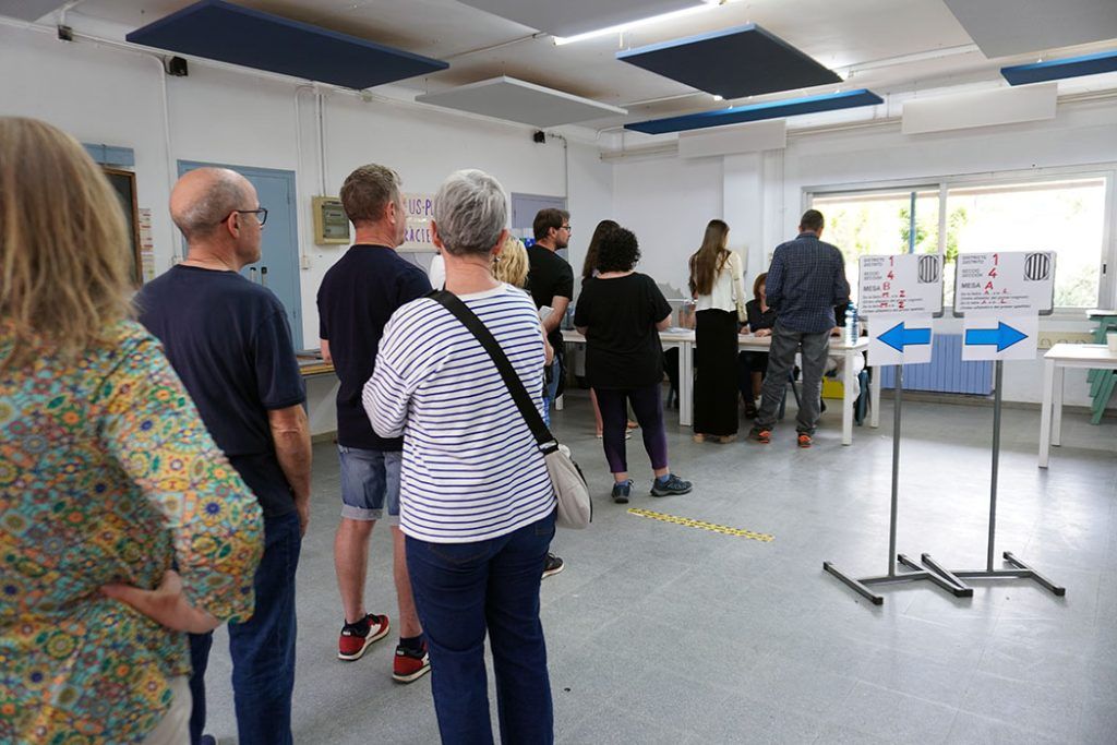 Votació al Mas Clarà