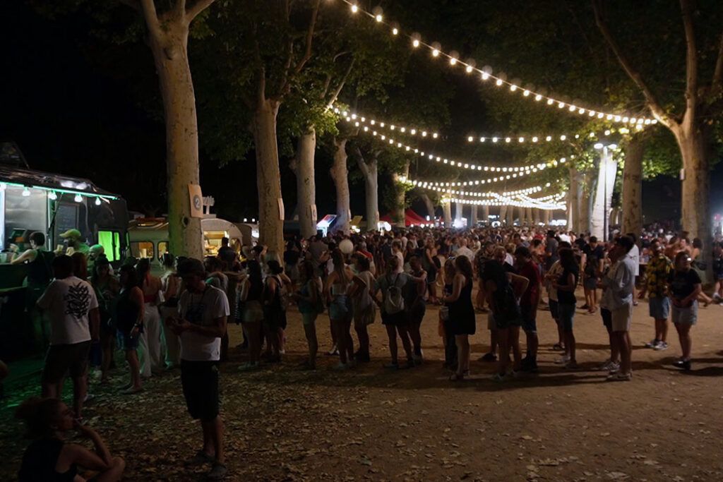 Multitud al Passeig