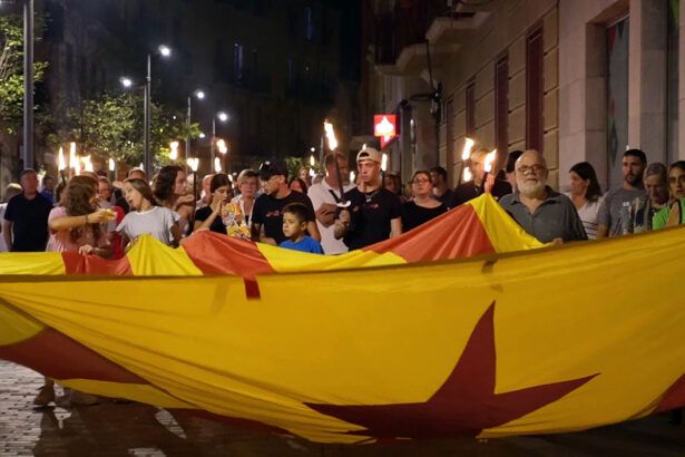 Marxa de torxes