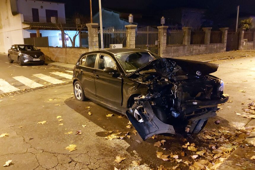 Cotxe accidentat