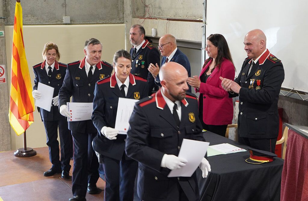 Lliurament de felicitacions