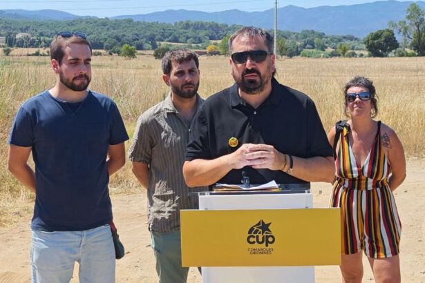 Roda de premsa de la CUP