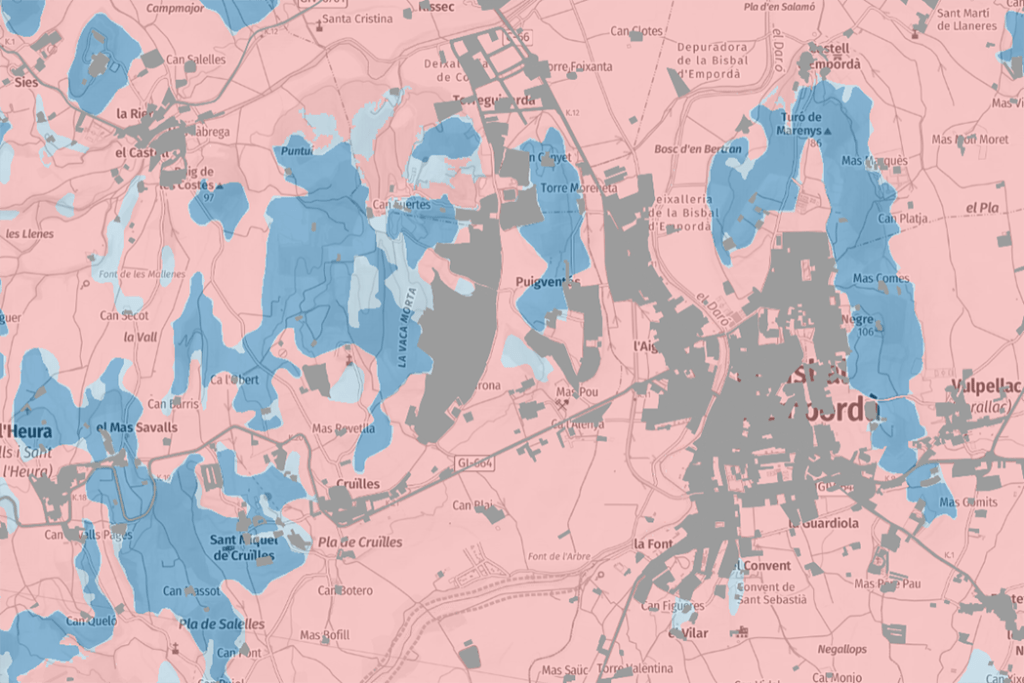 Mapa Plater