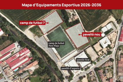 Mapa d'equipaments esportius